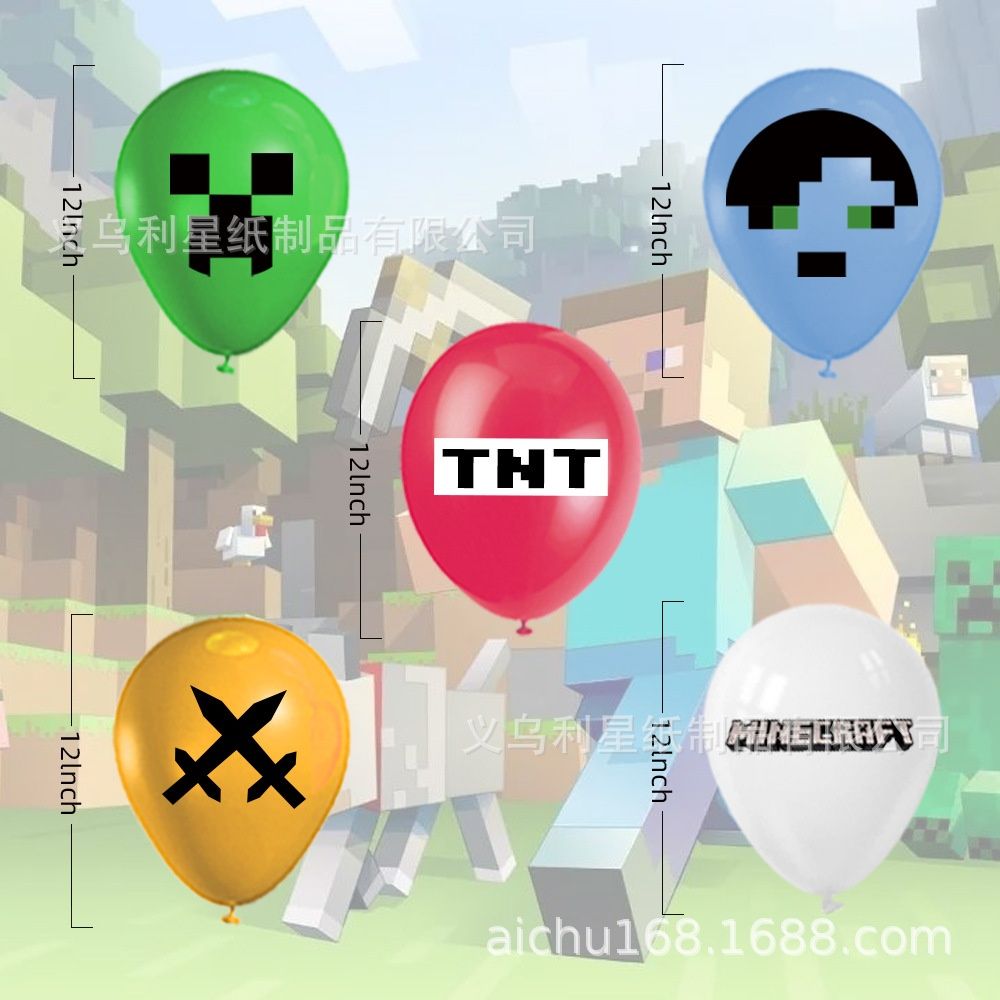 Воздушные шарики Майнкрафт, Minecraft , Sonic , Соник, Сиреноголовые