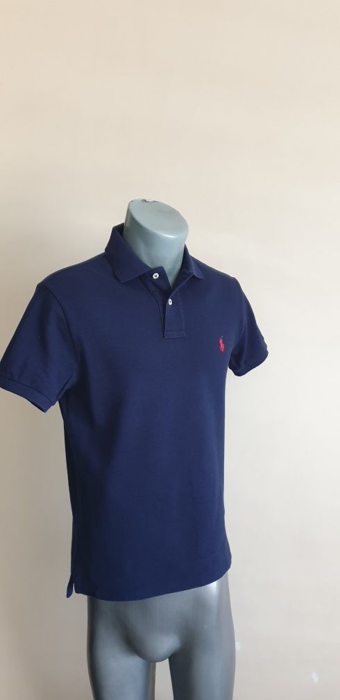POLO Ralph Lauren Pique Cotton Slim Fit / S / ОРИГИНАЛ! Мъжка Тениска!