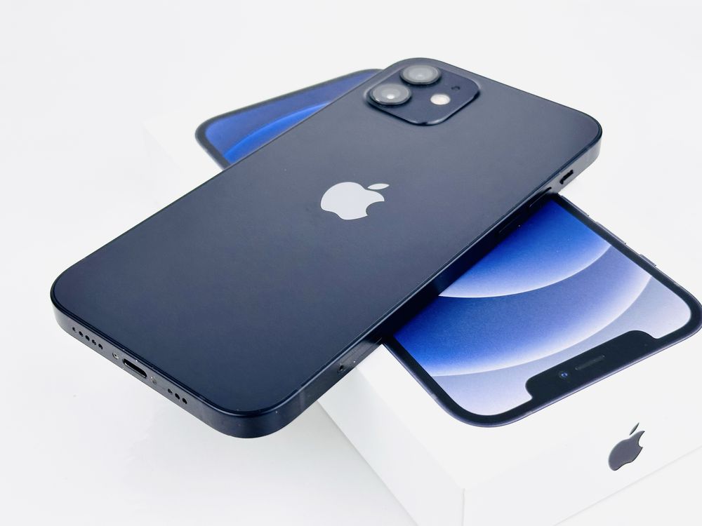 Apple iPhone 12 64GB Black Перфектен! Гаранция!