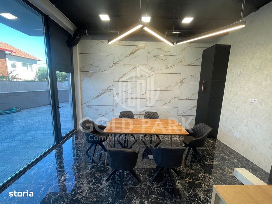 Birouri LA CHEIE - Finisate/Mobilate LUX - Parter - BLOC NOU- 94 mp