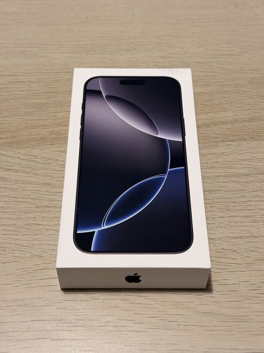 iPhone 16 Pro Max, 256Gb, Black Titanium, inca in garantie