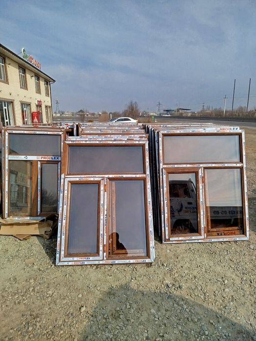 Оптом нархларда АКФА пласт МДФ эшик ва деразалар