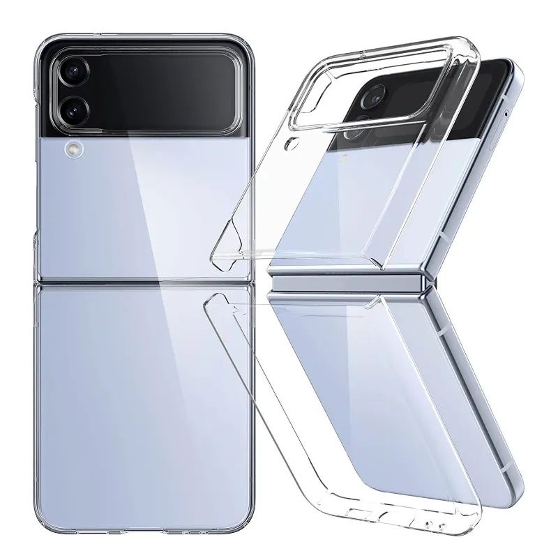 Прозрачен Кейс за Samsung Galaxy Z Fold6 / Fold5 / Fold4 / Flip5 Flip4
