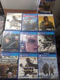 God of War, Death Stranding,Days gone, Detroit,Призрак Цусимы PS4 PS5