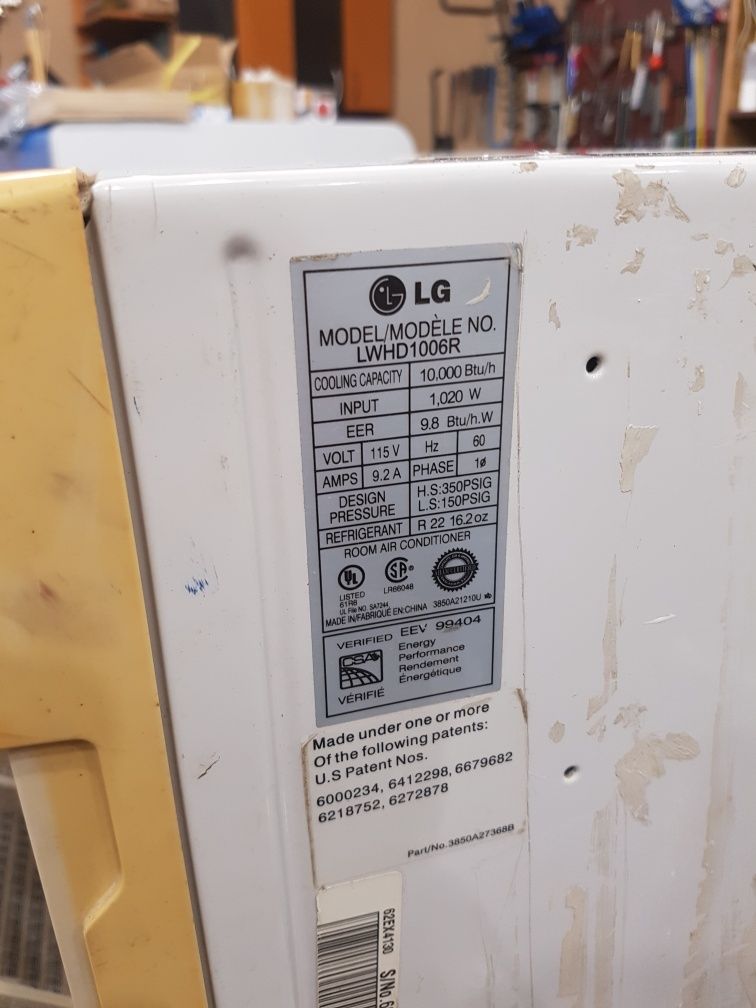 Aer conditionat LG  10.000btu/h 110v