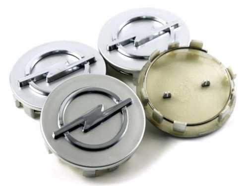 Capace Roti Sigle Embleme Jante Opel 59MM / 64MM , Emblema Negru/Gri