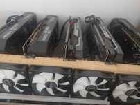 Mining Риг (3x RTX 3080, 2x RTX 3070 Ti) - Готов за работа!