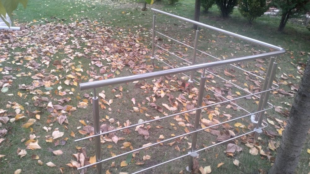 Balustrada din inox,stare foarte buna