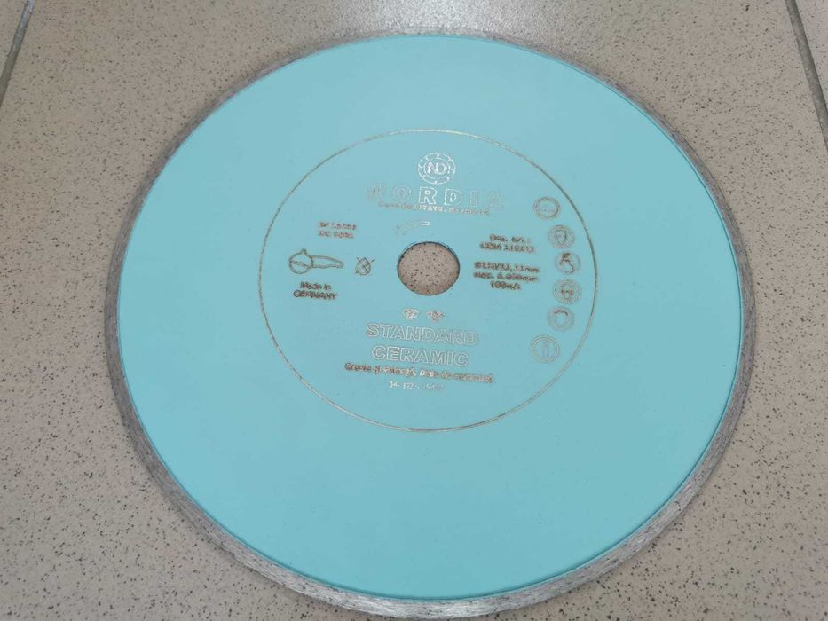 Disc diamntat Nordia-Germania, 230 mm, gresie si faianta