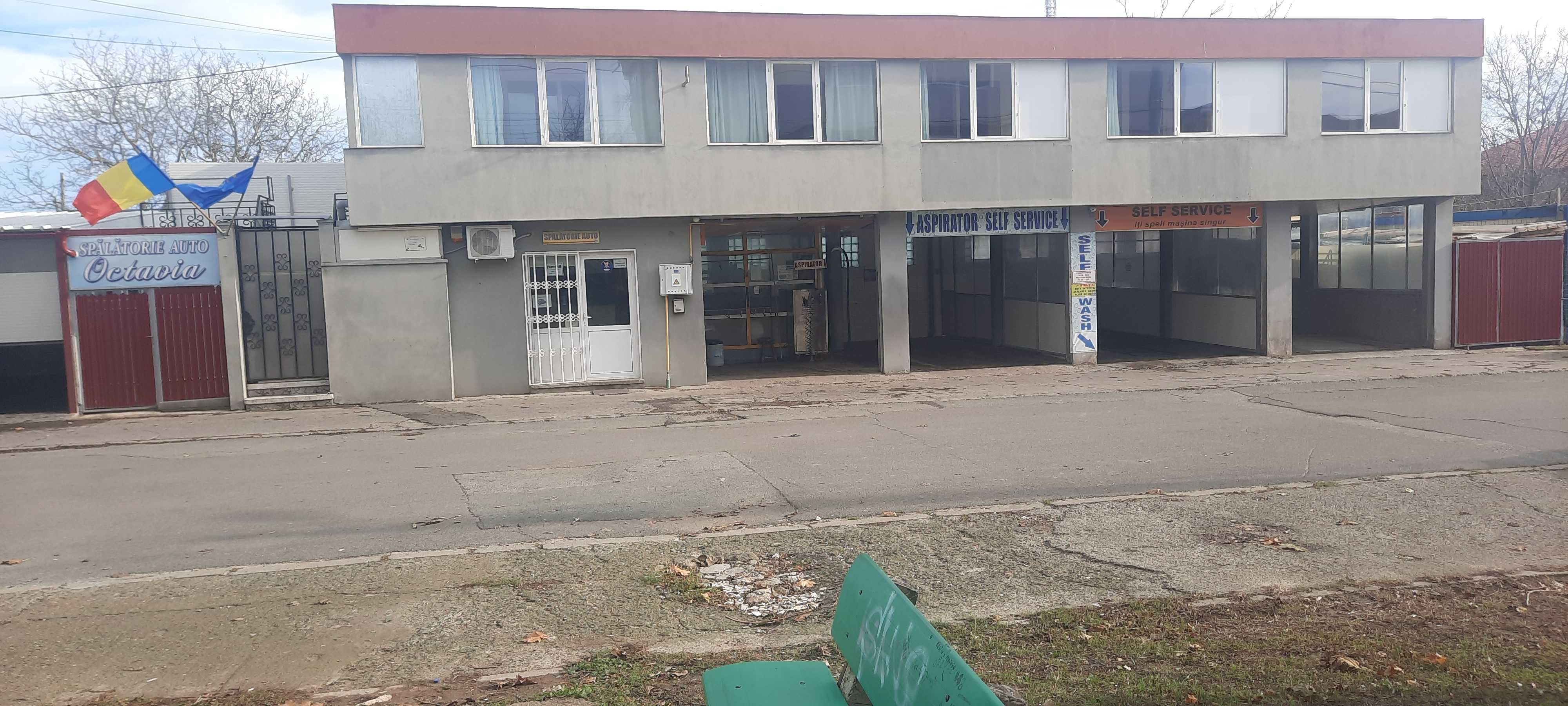 Vand spatiu comercial Mangalia ( Sp. auto + 2 gars + 1 ap la etajul 1)