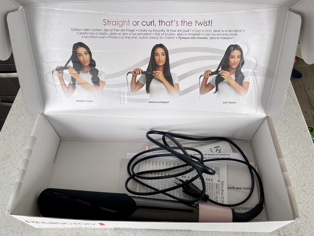 Преса за коса Remington S6606 Curl and Straight Confidence