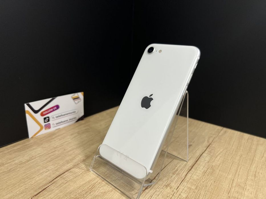 iPhone SE(2020) 64Gb White Second-Hand Foarte Bun 3 ani garanție, Tele