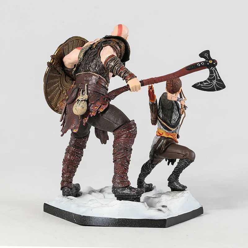 Figurina Kratos & Atreus God of War, 20 cm