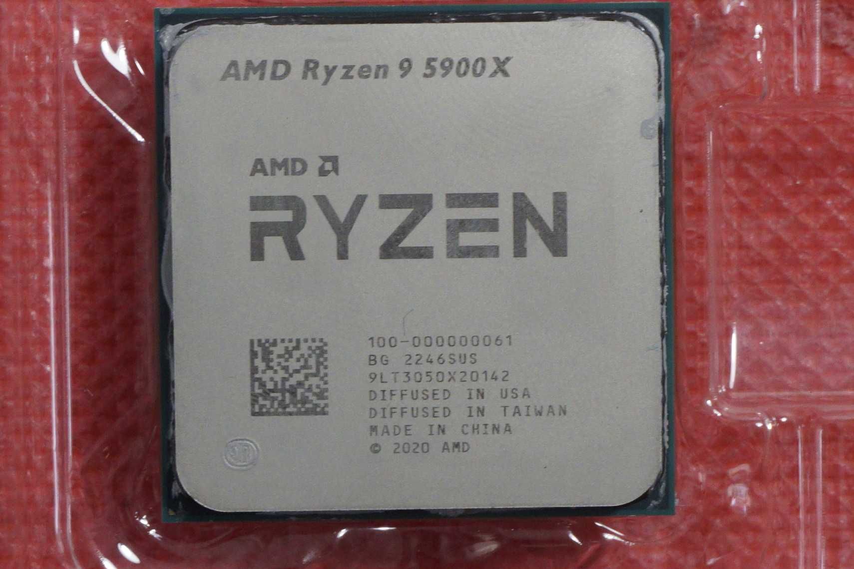 процесор AMD Ryzen 5900x - 12 core / 105W / 4.8Ghz boost/AM4 / вкл ДДС