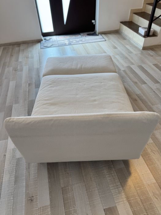 Şezlong,canapea Fridtuna bej deschis