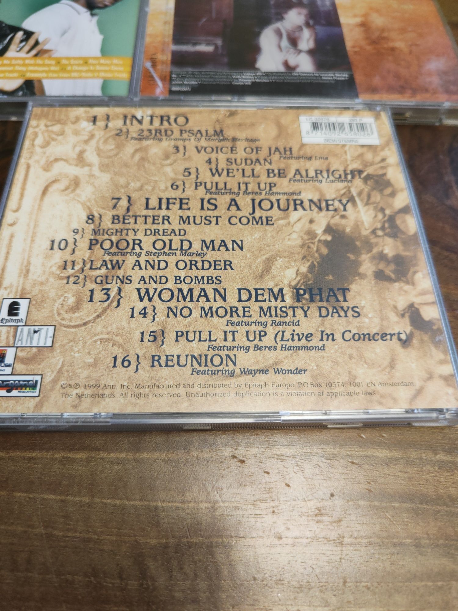 Buju Banton Lauryn Hill Албуми Rap Hip Hop CD