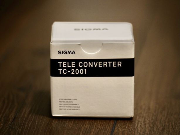 Sigma teleconvertor TC-2001 Nikon 2x