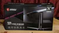 V/S Monitor MSI ARTYMIS 343cqr, 34 inch, UWQHD, 165hz, NOU, ultra wide