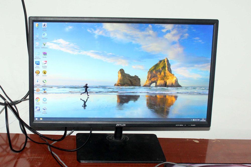 22 FulHd Manitor sotiladi , Arzon garantiya Hdmi  75hz
