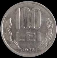 Vand moneda de colectie: 100 Lei, an 1993.