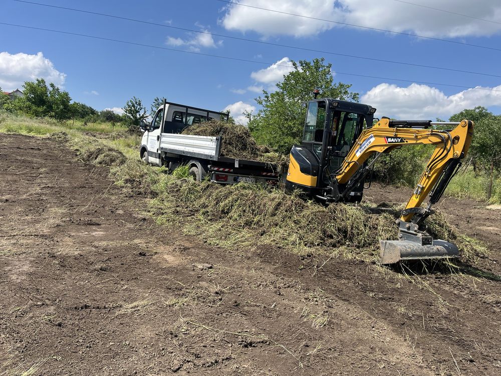 Excavator si Basculanta