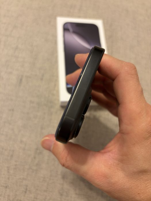 iphone 16 pro 128gb black titanium impecabil, factura/garantie VDF