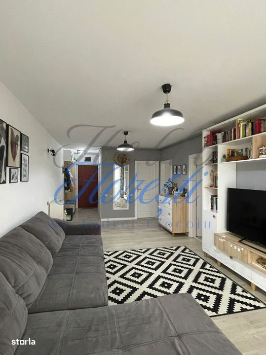 Apartament cu 3 camere si 2 bai 74.2 mp + terasa de 9 mp + boxa in Bun