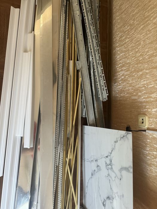 Профили металлические, латуни остаток