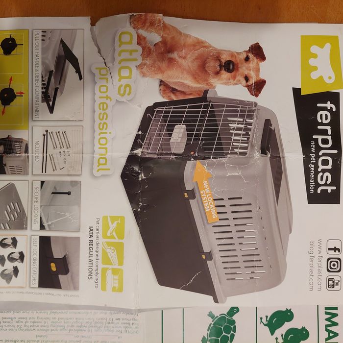 транспортна клетка за куче до 30 кг FERPLAST ATLAS 50 - 81х55,5х58 см