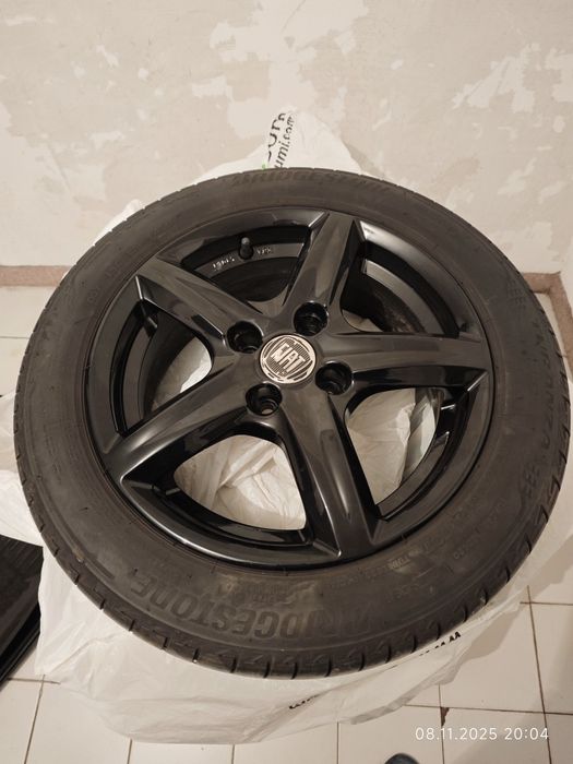Фиат 500 джанти 15" 4х98 и гуми 185/55