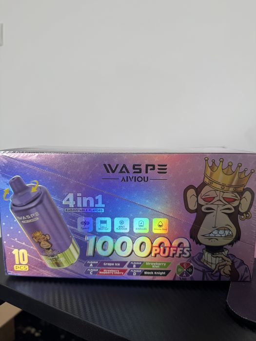 Vape Waspe 100k Pachet 4 bucati 4 in 1