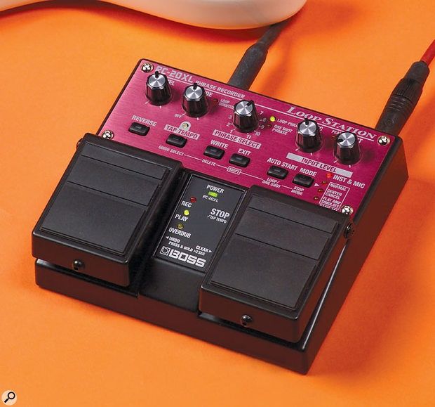 Boss RC-20XL – петлевой рекордер (лупер), для гитары, вокала и других