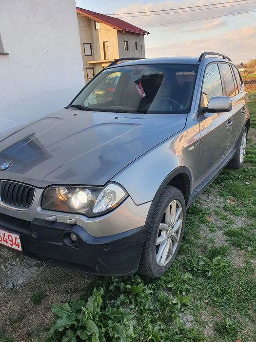 Dezmembrez BMW X3 E83 an 2006 motor 3.0 D 160 kw 218 cp tip 306D2 M57 capota motor portbagaj hayon senzori bara fata spate pompa unitate ABS racitor gaze ventilator habitaclu alternator electromotor interior complet spira volan Bmw x5 E53 dezmembrari