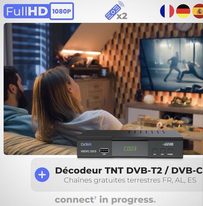 Decodor APM Full HD 1080p TNT