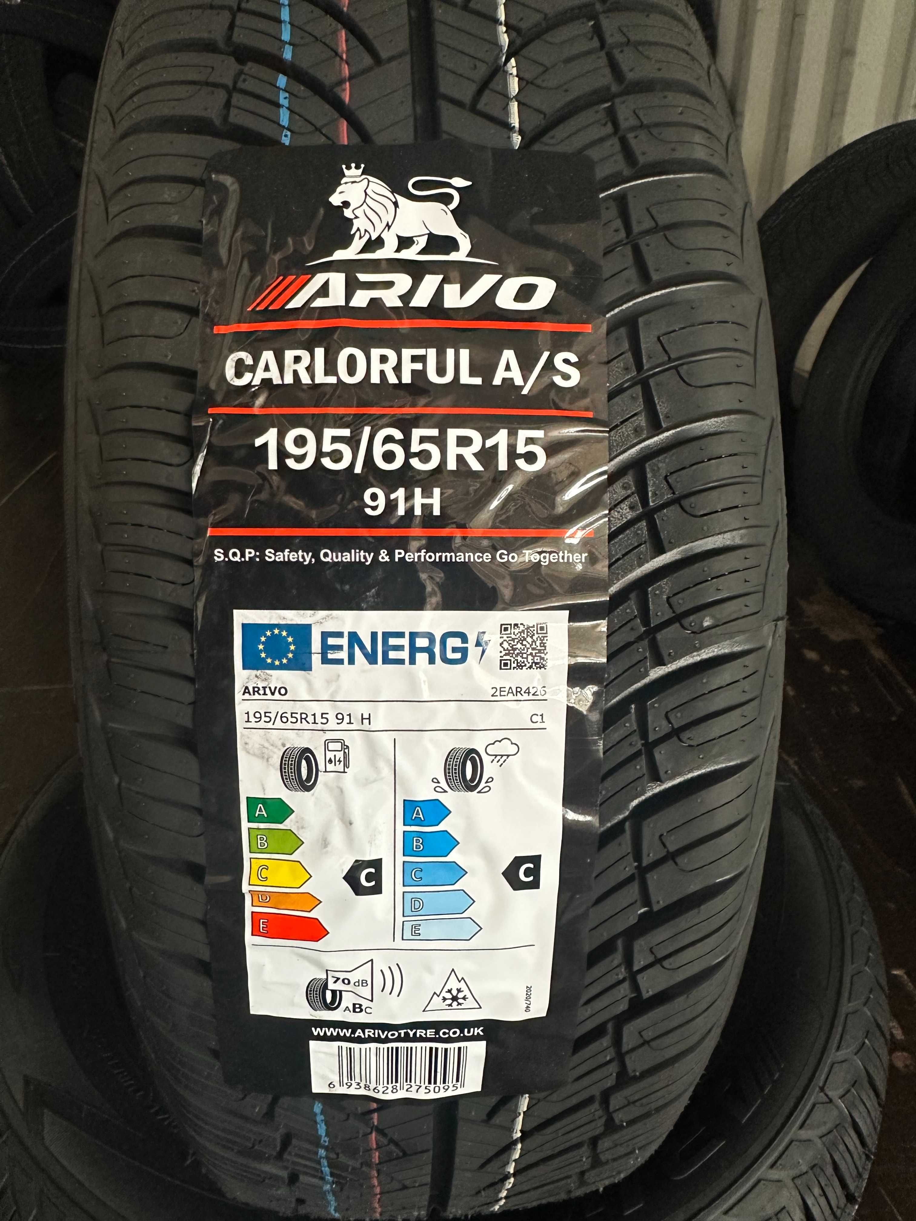 Нови Всесезонни Гуми Arivo Carlorful A/S 195/65R15 91H Нов Dot