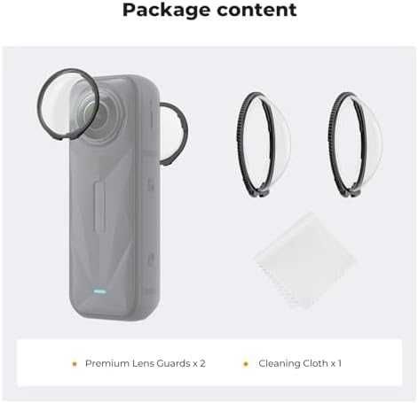 Ново Insta360 X5 Закалено Стъкло За Леща 360 HD Протектор Капак камера