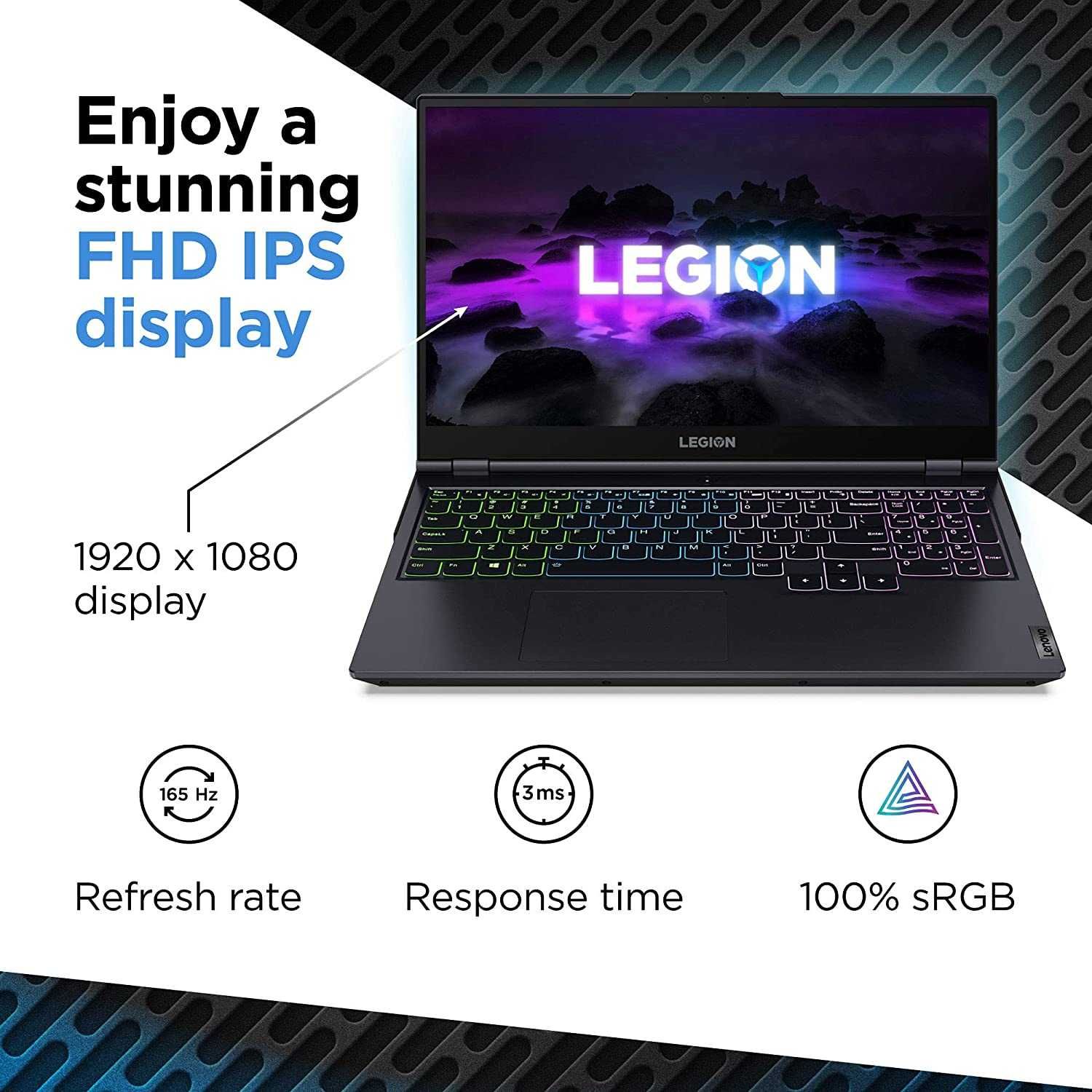 lenovo legion ryzen 7 rtx 3050ti игровой ноутбук новый