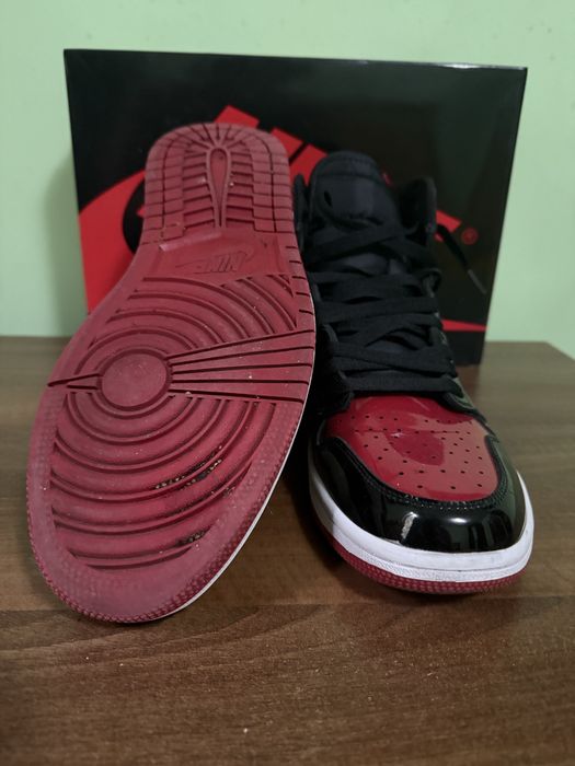 Jordan 1 high Patent Bred