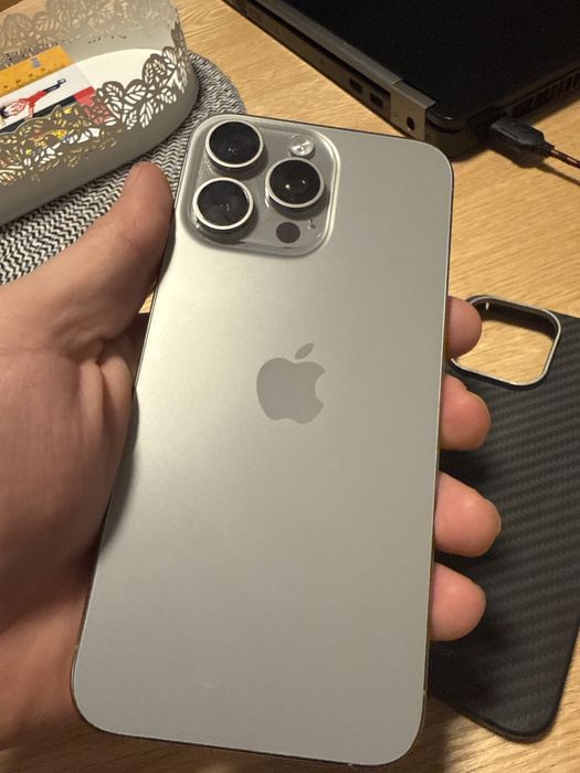 Iphone 15 Pro max 256gb Natural Titanium Altex