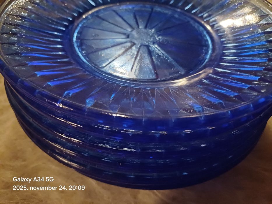 Farfuri albastre 6 bucati