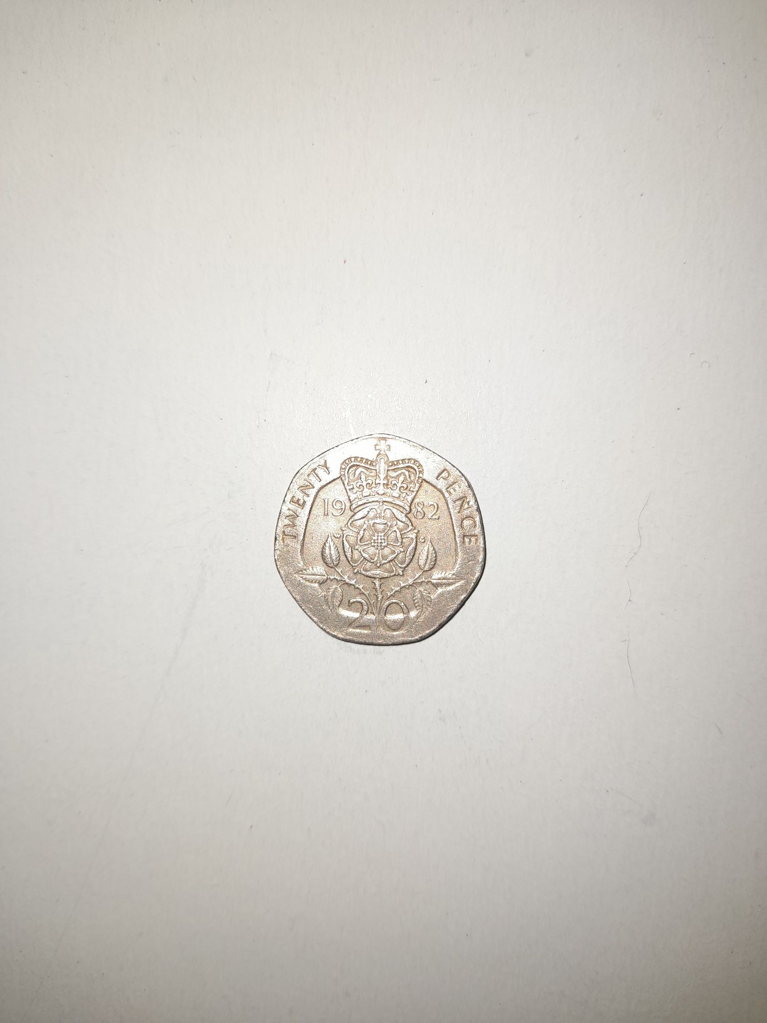 Monedă Twenty Pence