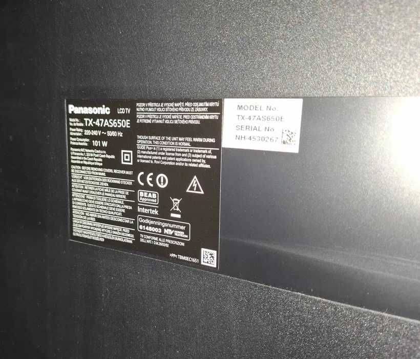 Телевизор Panasonic Viera 47 инча