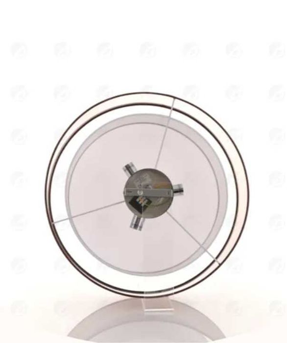 Lustră / Plafonieră cu 3 becuri Rabalux, abajur textil maro deschis