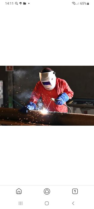 Сварщик сантехника. труба профил варим