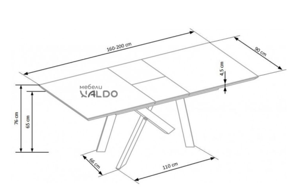 Трапезна маса Capital
