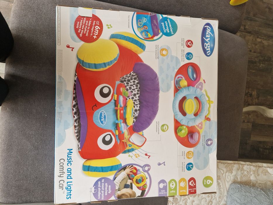 Игрален център Playgro - Кола, със светлини и звуци