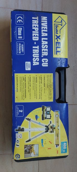 Nivela laser cu trepied