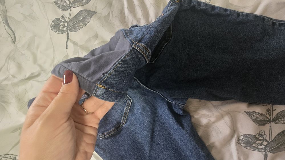 Дънки за бременни H&M и клин Soon Mama за бременни Размер L XL Лот