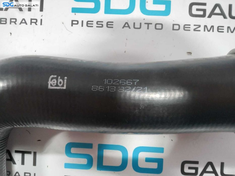 Furtun Conducta Tub Presiune Aer Intercooler Skoda Octavia 2 1.9 TDI BJB BKC BXE 2004 - 2013 Cod 102667 [257M8]