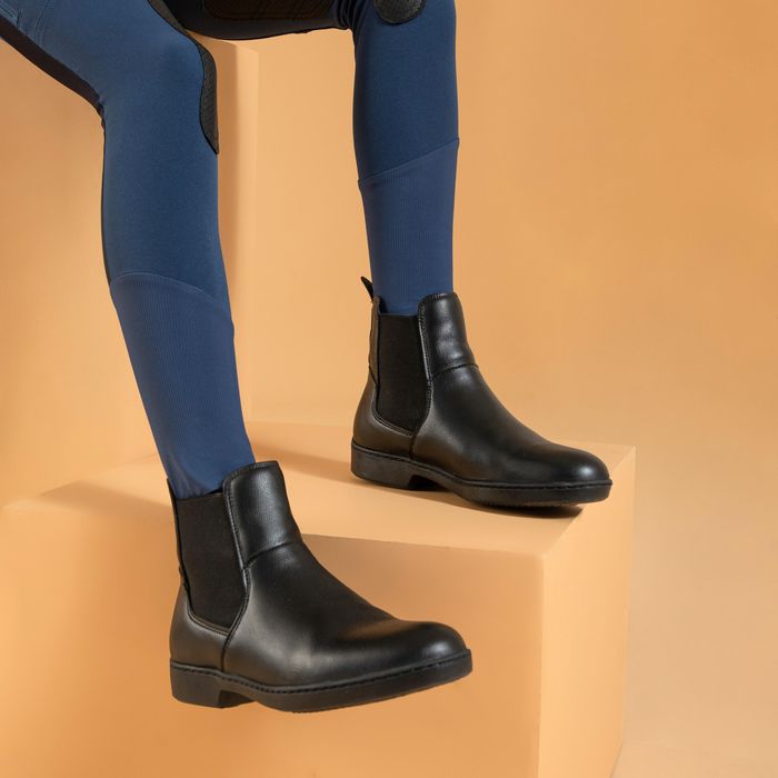 Pantalon 500 Echitație Mesh Bazon aderent - produs resigilat Decathlon